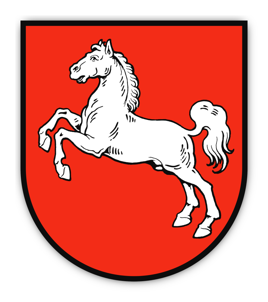 Wappen - Deutschland - Niedersachsen - DE - NI - für Auto, Laptop und mehr - Bild 26 von 29