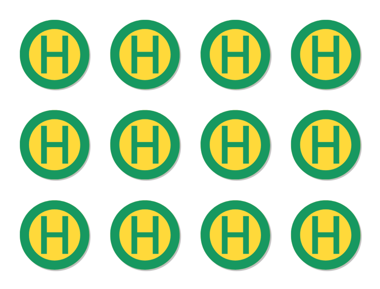Bushaltestelle - StVO Zeichen Z-224 (grün/gelb) - Bild 2 von 25